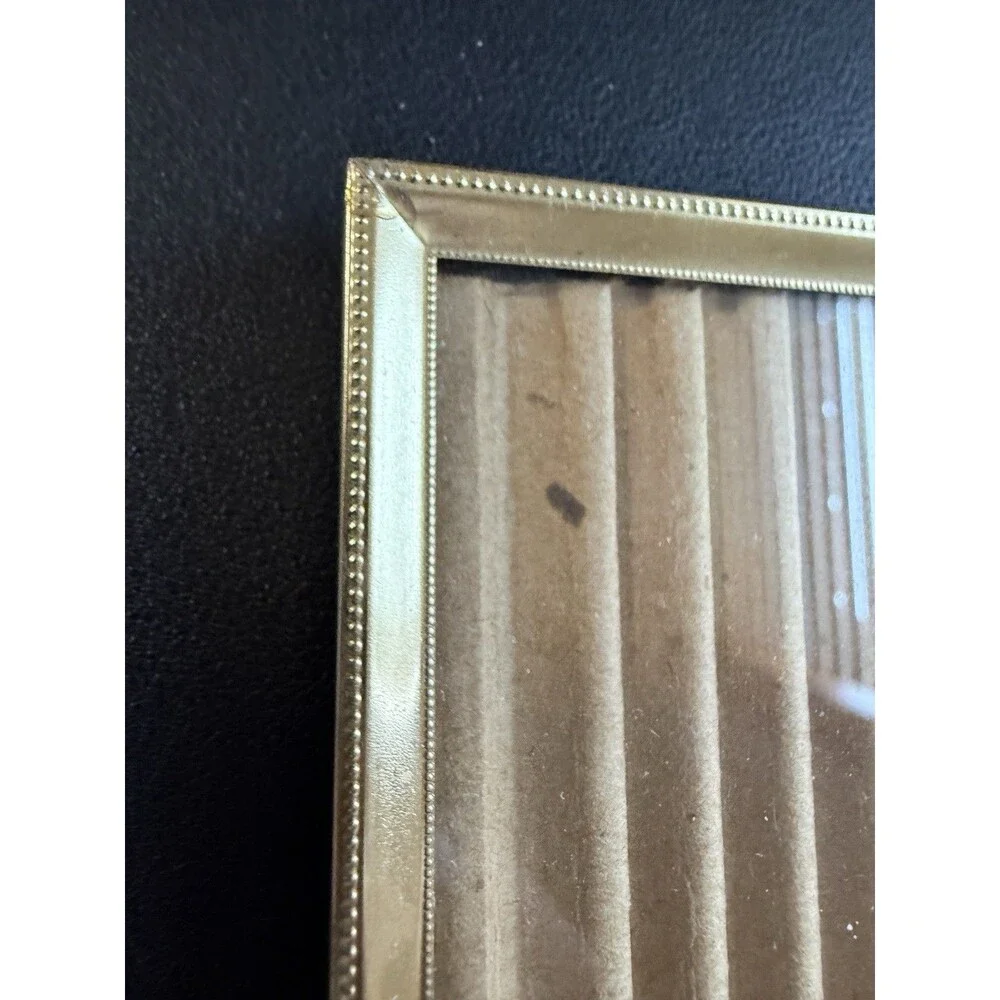 Vintage Ornate Gold Tone Metal Picture Frame Hollywood Regency Style 8X10